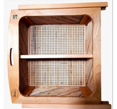Wooden Wicker Basket Shamaq